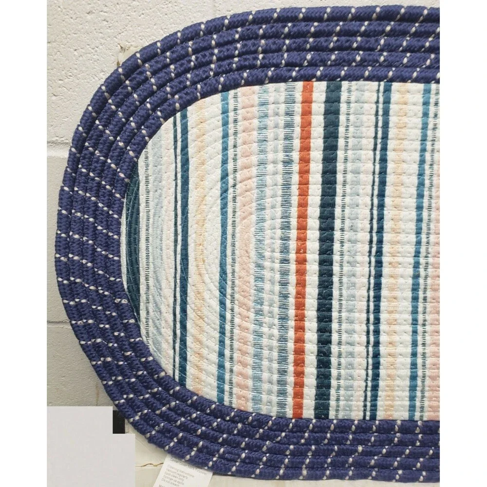 Oval Braided Kitchen Accent Rug (18